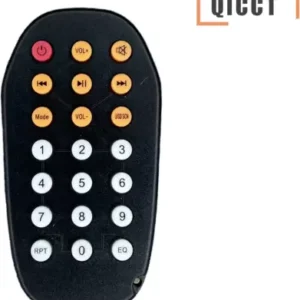 QICCT ( 10 Pcs ) USB MP3 SD FM CAR Player  With Lithium Cell CR2032 3V Universal Remote Remote Controller (Black)