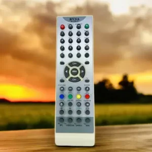 QICCT BVSA Unbreakable Universal TV Remote compatible with (BVSA) Videocon, BPL, Sansui, Akai Remote Controller (Grey)