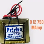 QICCT 0-12 Volt 740 MAmp, Step Down Center-Tapped, Power supply Transformer Electronic Components Electronic Hobby Kit