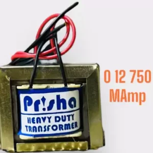 QICCT 0-12 Volt 740 MAmp, Step Down Center-Tapped, Power supply Transformer Electronic Components Electronic Hobby Kit