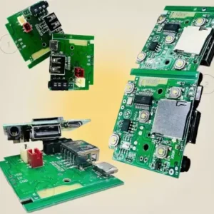 QICCT (2 Pcs ) TG113 Audio Speaker Board with connector,Bluetooth,USB,AUX,TF Slot Sound Recorder and Sound Circuit Electronic Hobby Kit
