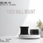 QICCT-F4 Fixed TV Wall Mount Bracket for 14inch to 26 inch LCD/LED/Monitor/Smart TV