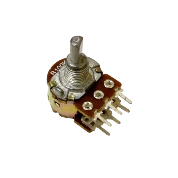 QICCT - 2 Gang/ Dual Rotary 100K Ohm Potentiometer - Image 3