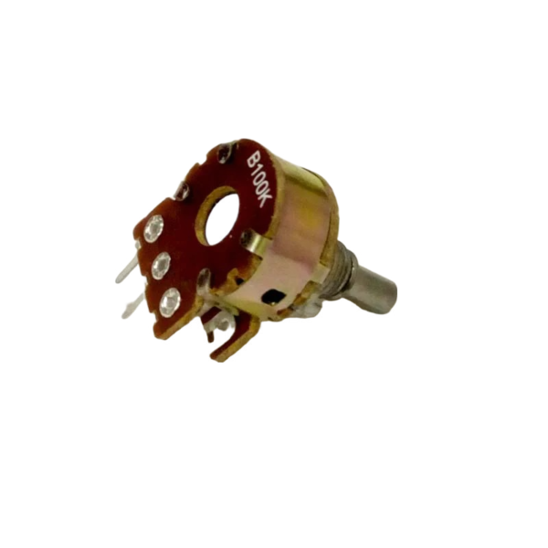QICCT - 2 Gang/ Dual Rotary 100K Ohm Potentiometer - Image 2