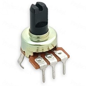 QICCT - 100K Linear Taper 12mm 3-Pin Potentiometer - R1212N